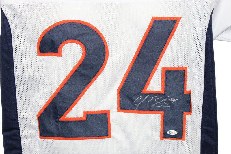 Champ Bailey Signed Denver Broncos Custom Jersey - White