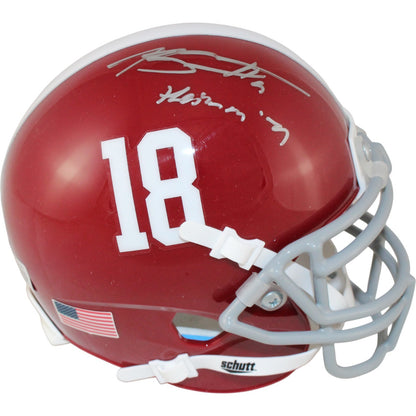 Bryce Young Alabama Crimson Tide Autographed Mini Helmet