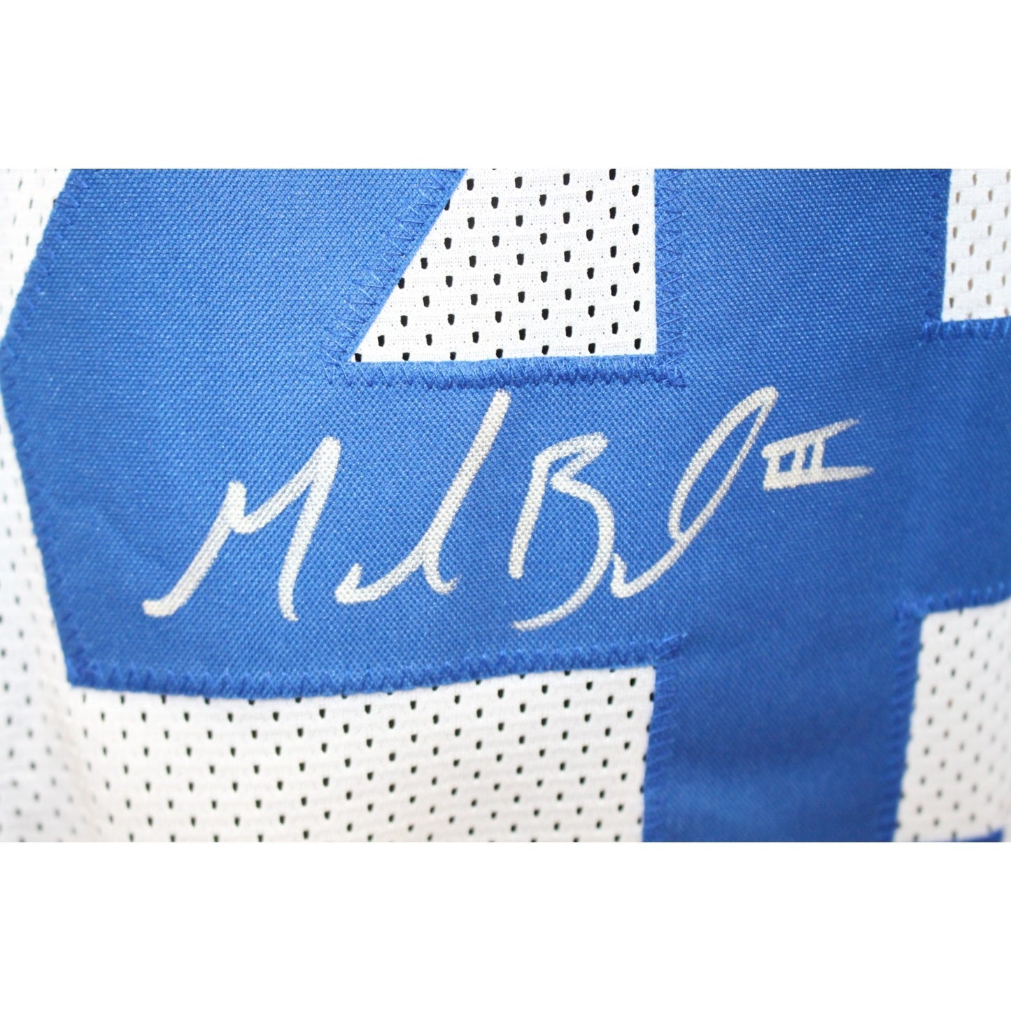 Marion Barber Autographed White Custom Jersey