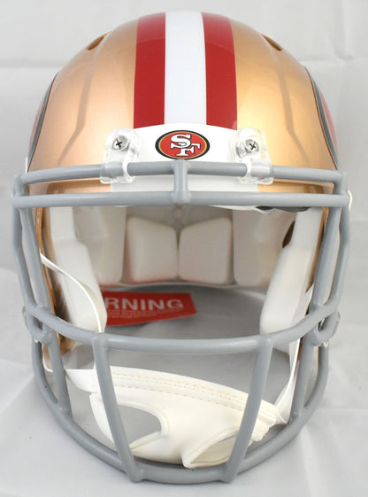 NaVorro Bowman Autographed San Francisco 49ers Speed Authentic Helmet