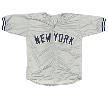 Jason Giambi Signed New York Yankees Custom Jersey (BAS COA)