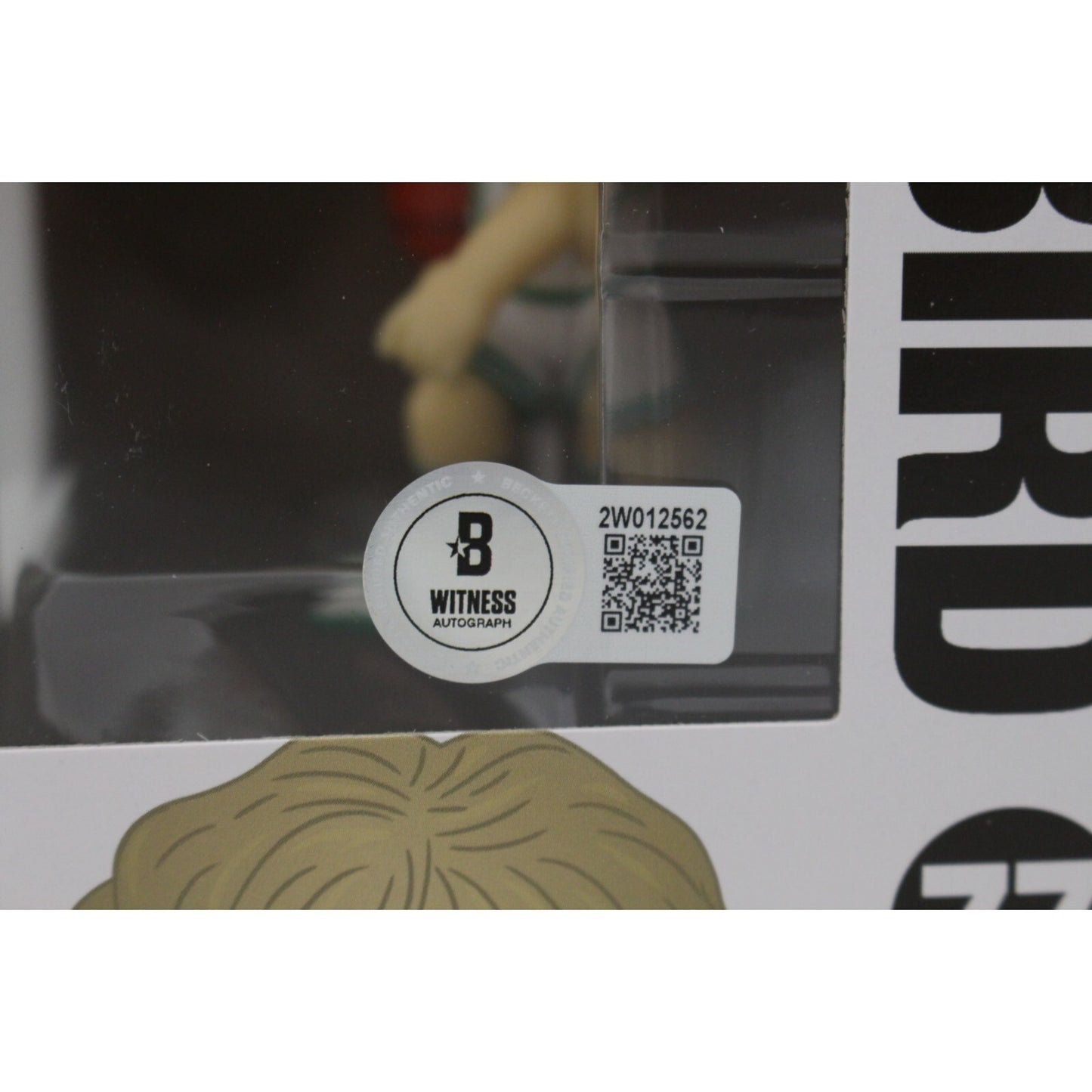 Larry Bird Signed Boston Celtics Funko Pop! #77 Beckett COA