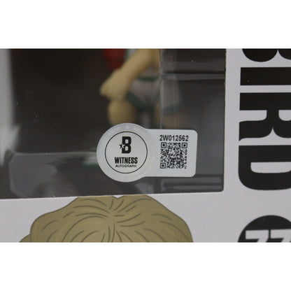 Larry Bird Signed Boston Celtics Funko Pop! #77 Beckett COA