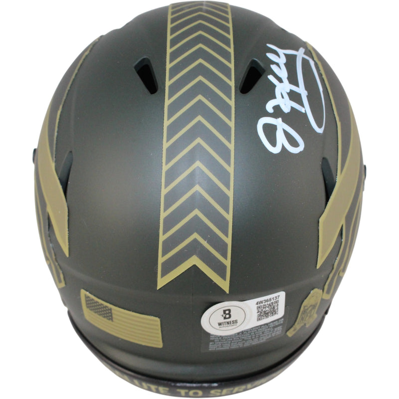 Jim Kelly Signed Buffalo Bills 2025 Salute to Service Mini Helmet
