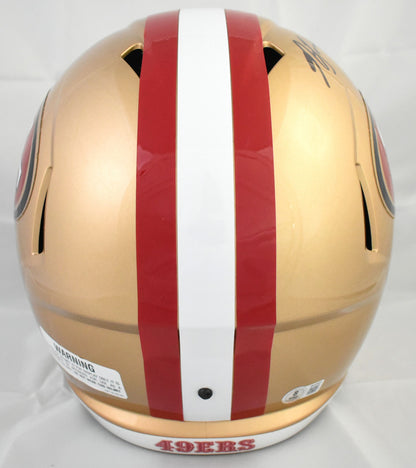 NaVorro Bowman Autographed San Francisco 49ers Full Size Speed Helmet