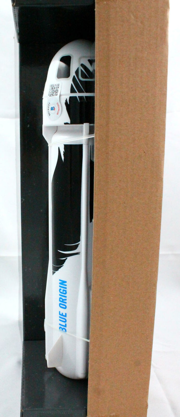 Michael Strahan Signed Blue Origin Mini Rocket