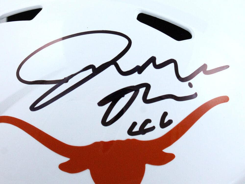 Joseph Ossai Signed Texas Longhorns Full Size Speed Helmet