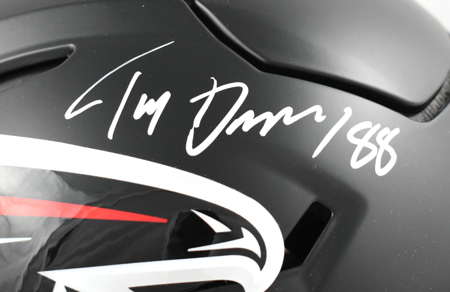 Tony Gonzalez Autographed Atlanta Falcons Riddell SpeedFlex Authentic Helmet