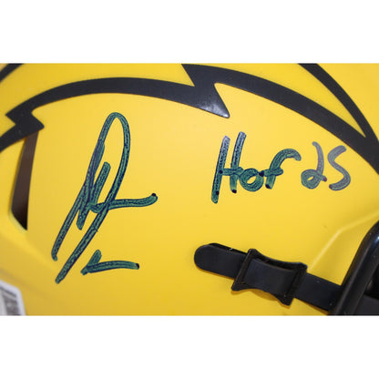 Antonio Gates Autographed San Diego Chargers Rave Mini Helmet (HOF Inscription)