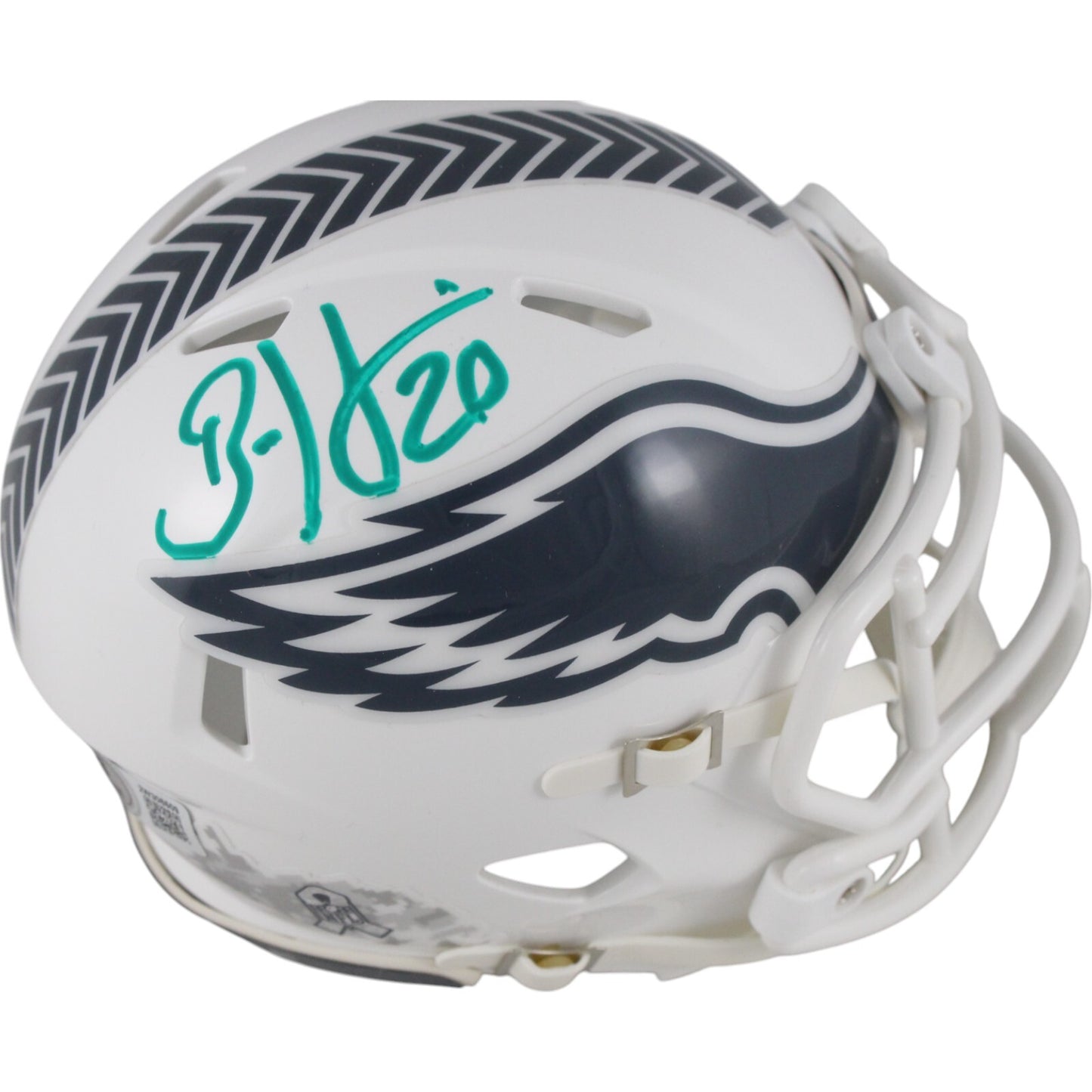 Brian Dawkins Signed Philadelphia Eagles 2024 Salute to Service Mini Helmet