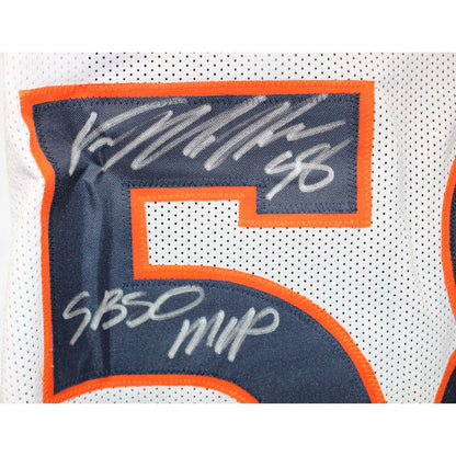 Von Miller Autographed SB 50 MVP Inscribed Pro Style Jersey