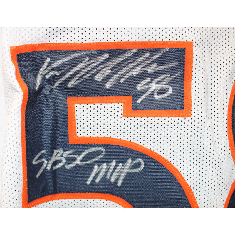 Von Miller Autographed SB 50 MVP Inscribed Pro Style Jersey