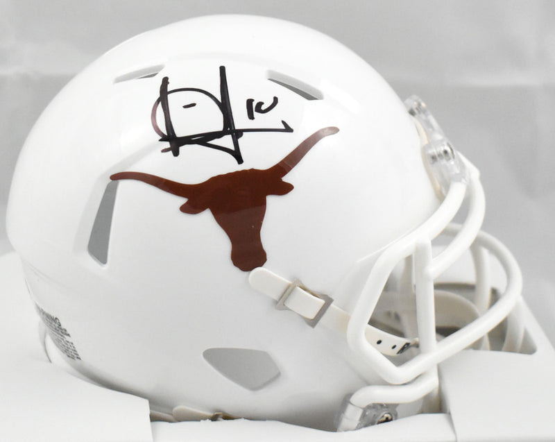 Vince Young Autographed Texas Longhorns Speed Mini Helmet