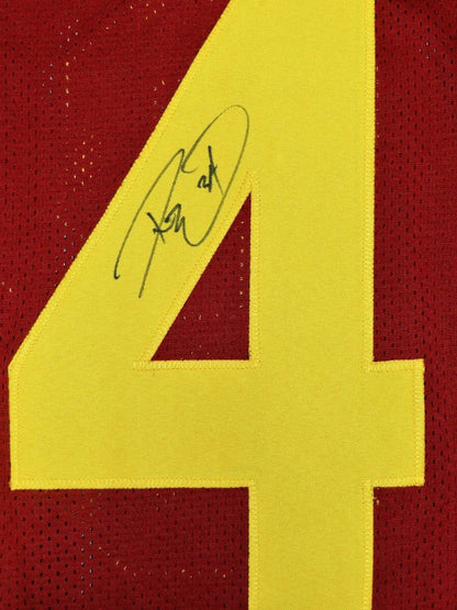 Ricky Ervins Signed Maroon Custom Football Jersey