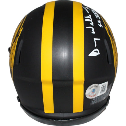 Doug Williams Signed Washington Redskins Eclipse Mini Helmet SB MVP Beckett