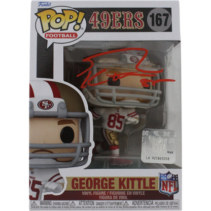 George Kittle Autographed San Francisco 49ers Funko Pop #167