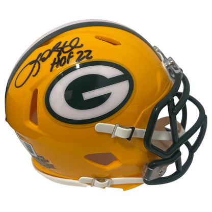 LeRoy Butler Green Bay Packers Signed Speed Mini Helmet HOF 22 Beckett COA