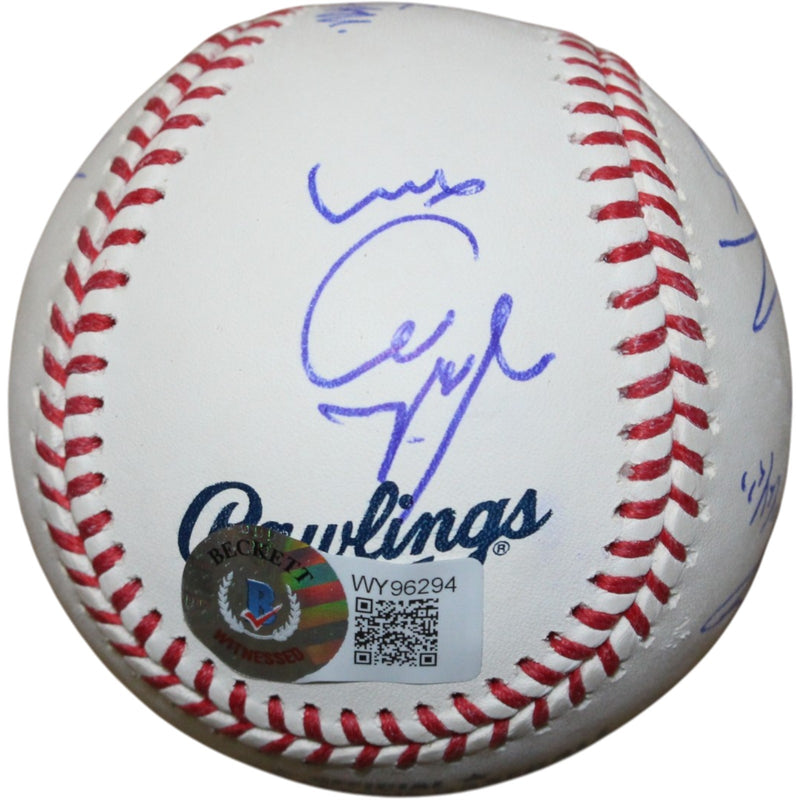 Patrick Renna and Cast Signed The Sandlot Logo Official MLB Baseball