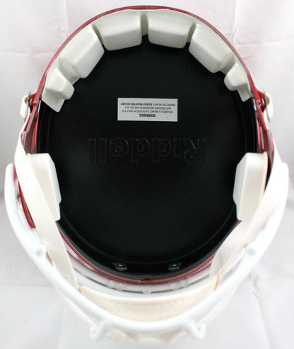 Nick Chubb Signed Georgia Bulldogs Full Size Flash Speed Helmet