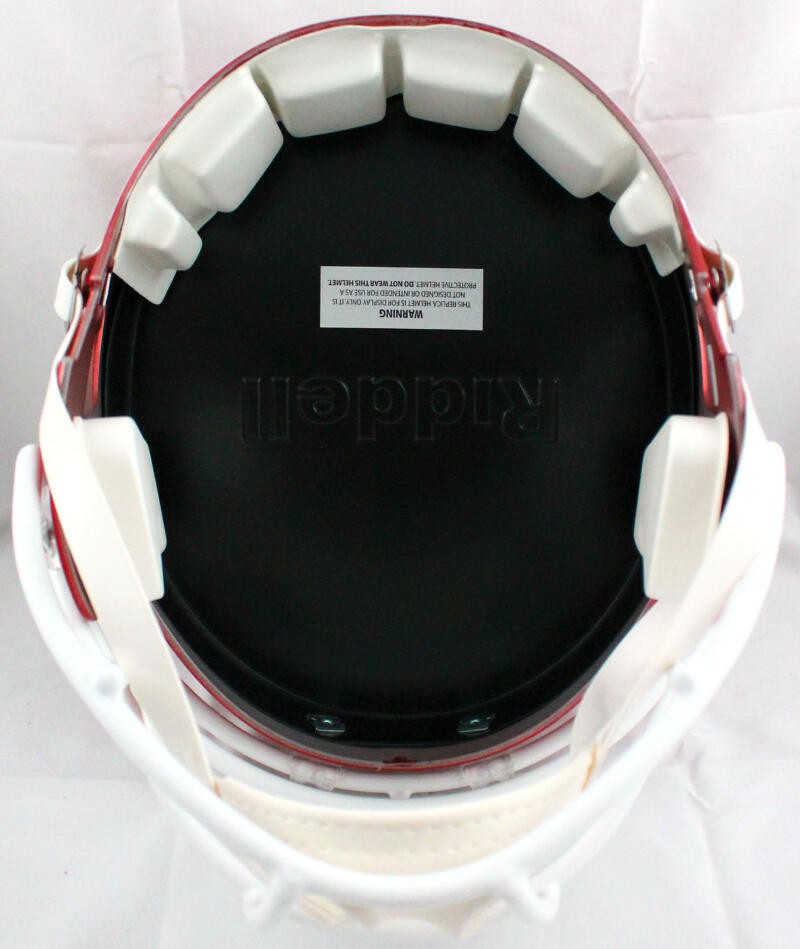 Nick Chubb Signed Georgia Bulldogs Full Size Flash Speed Helmet