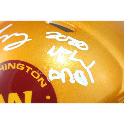 Chase Young Signed Washington Commanders Flash Mini Helmet (DPOY)