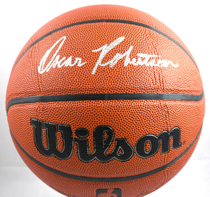 Oscar Robertson Autographed NBA Wilson Basketball