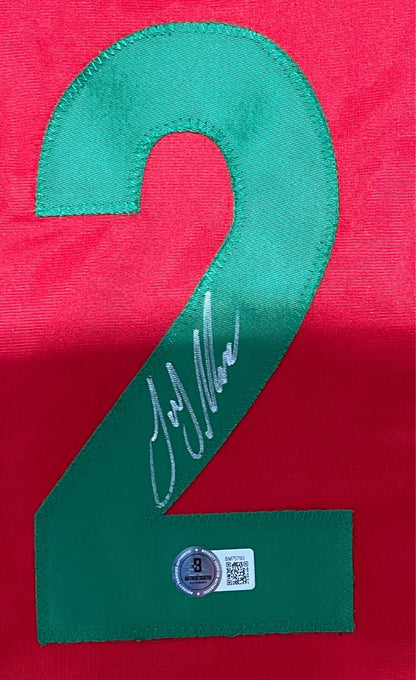 Joey Meneses Signed WBC Mexico Custom Baseball Jersey (Beckett BAS COA)