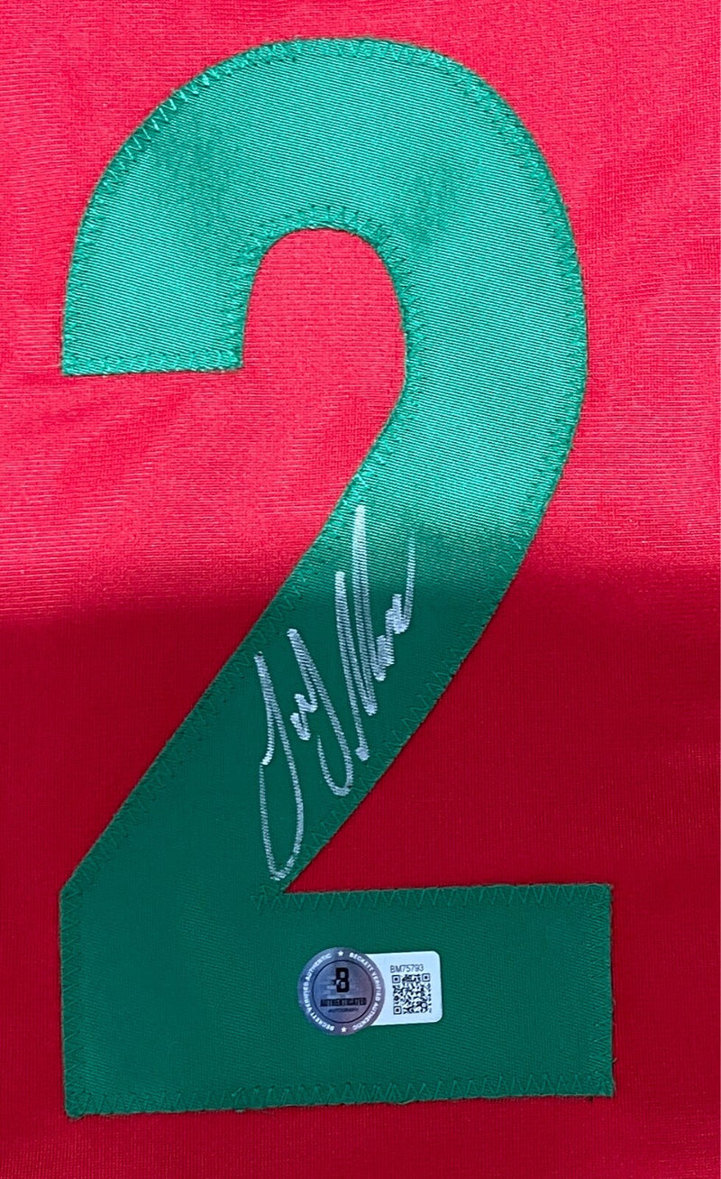 Joey Meneses Signed WBC Mexico Custom Baseball Jersey (Beckett BAS COA)