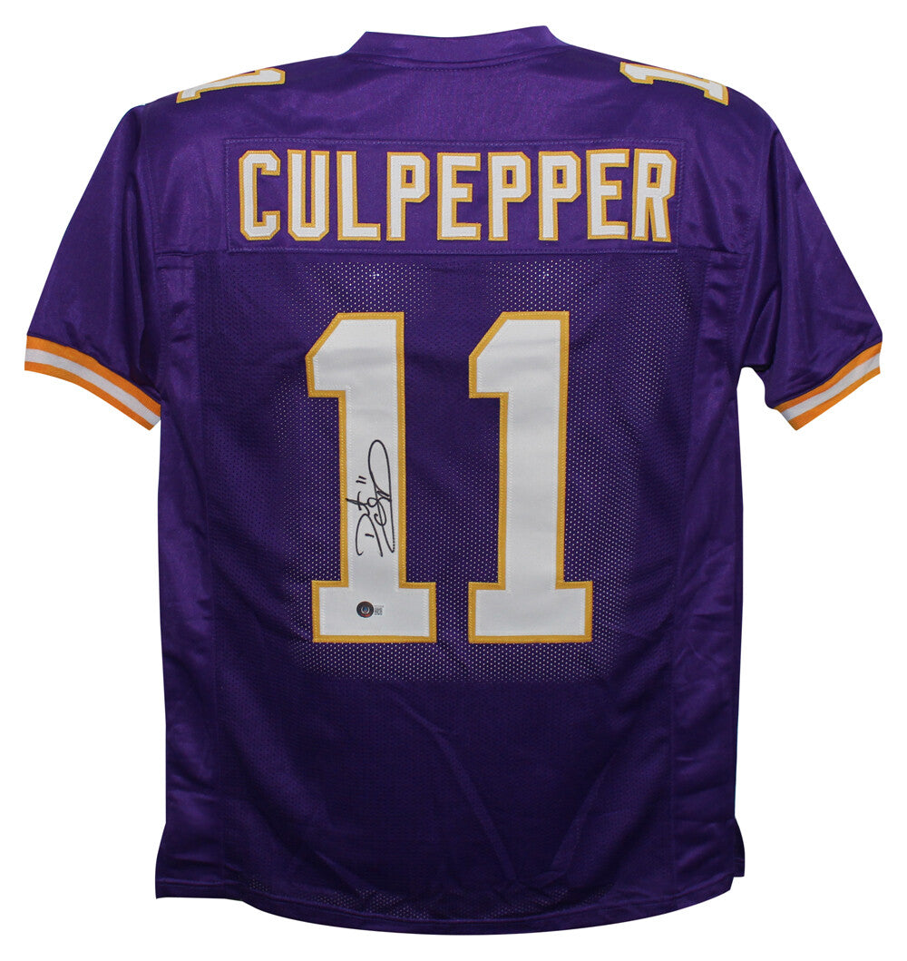 Daunte Culpepper Signed Minnesota Vikings Custom Football Jersey