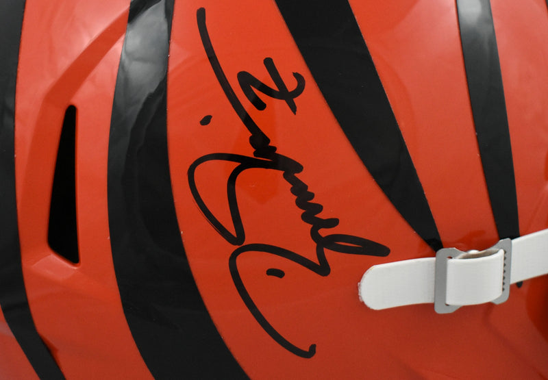 Boomer Esiason Autographed Cincinnati Bengals Full Size Speed Helmet