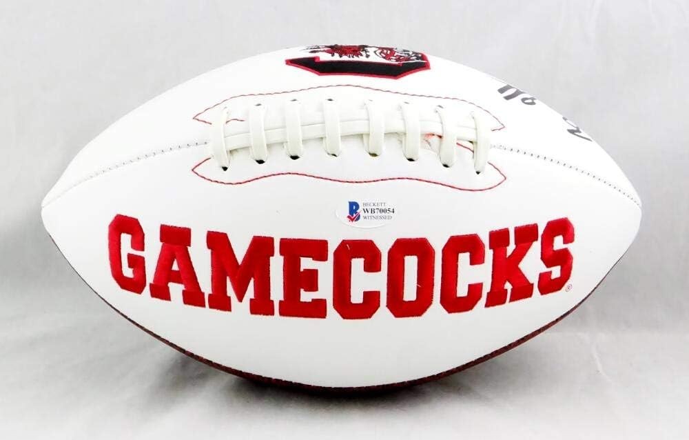 Bryan Edwards Autographed South Carolina Gamecocks Logo Football