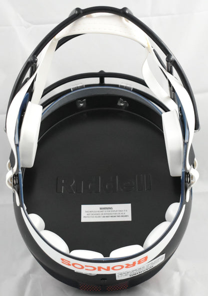 Champ Bailey Signed Denver Broncos Full Size Speed Helmet