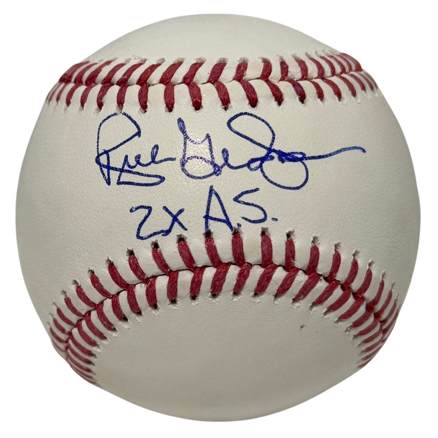 Rich Gedman Signed ROMLB Baseball with 2x All-Star Inscription (JSA Witness)