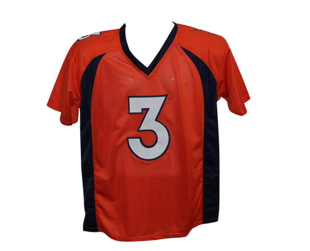 Drew Lock Autographed Denver Broncos Custom Pro Style Jersey (Beckett BAS)