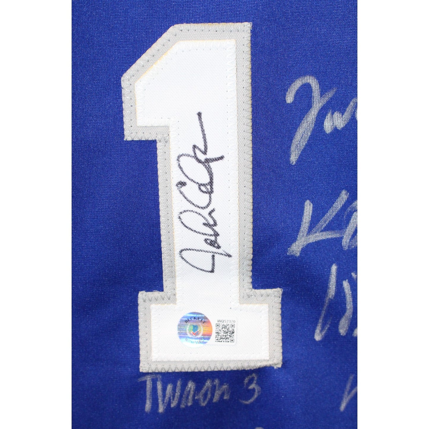 John Calipari & Kentucky Wildcats Team Signed 2021-22 Basketball Jersey