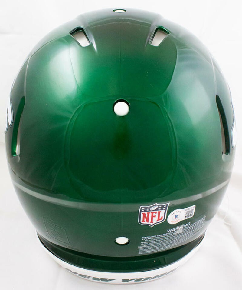 Elijah Moore Signed New York Jets Full Size Speed Authentic Helmet (White)