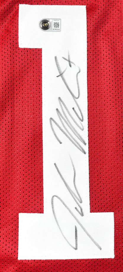 John Mateer Autographed Oklahoma Sooners Crimson Jersey