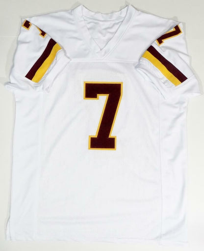 Dwayne Haskins Autographed White Custom Jersey