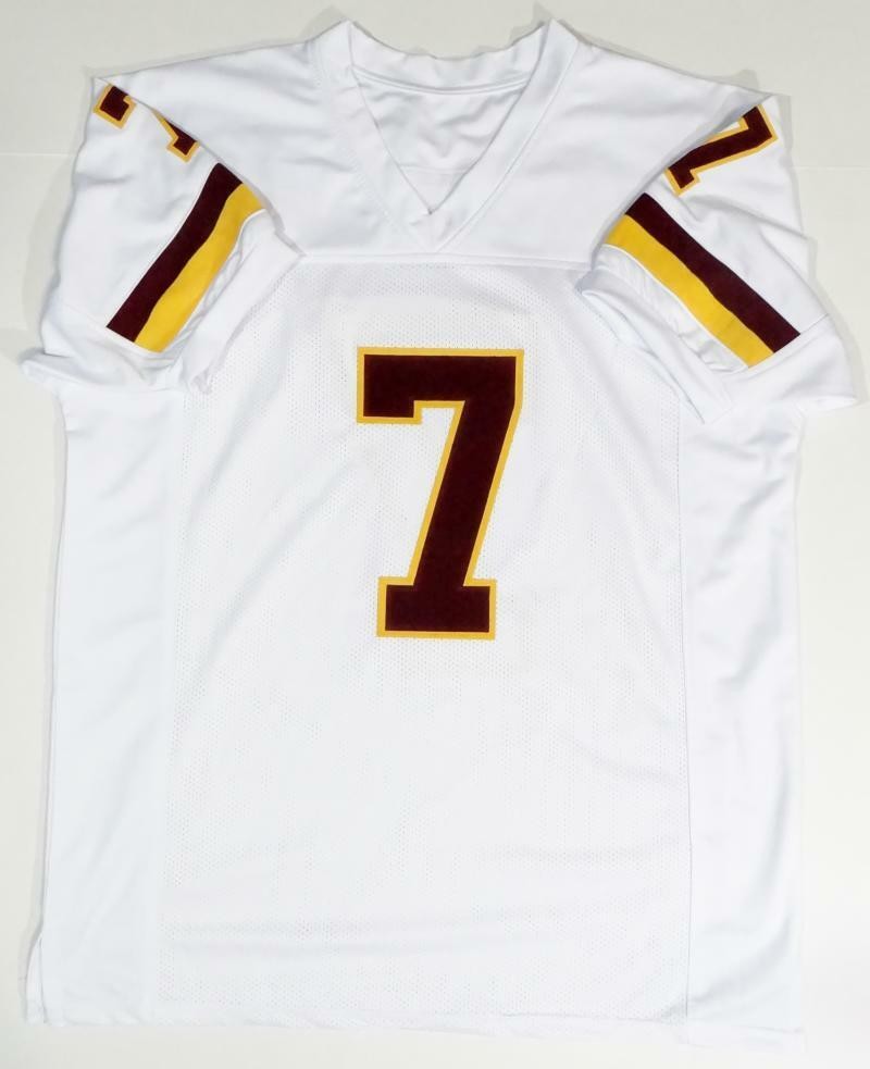 Dwayne Haskins Autographed White Custom Jersey