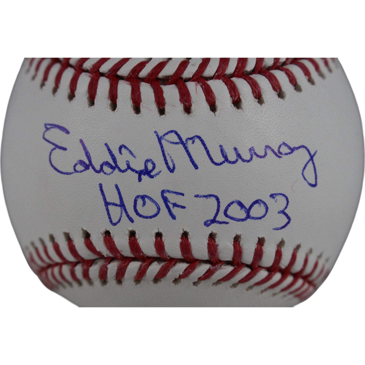 Eddie Murray Autographed Baltimore Orioles OML Baseball HOF
