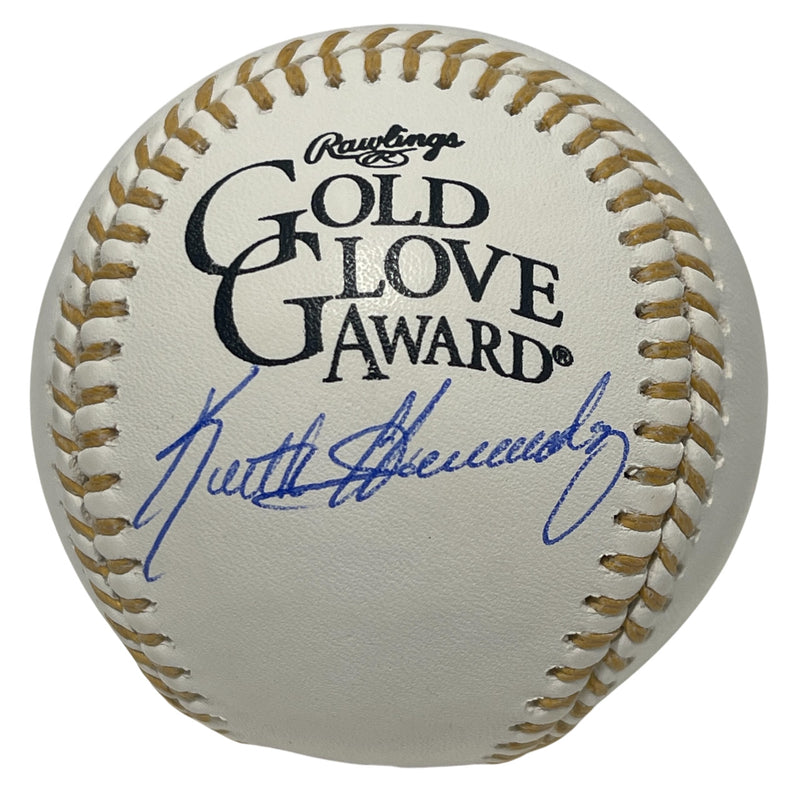 Keith Hernandez Signed Rawlings Gold Glove Logo Baseball (Beckett COA)