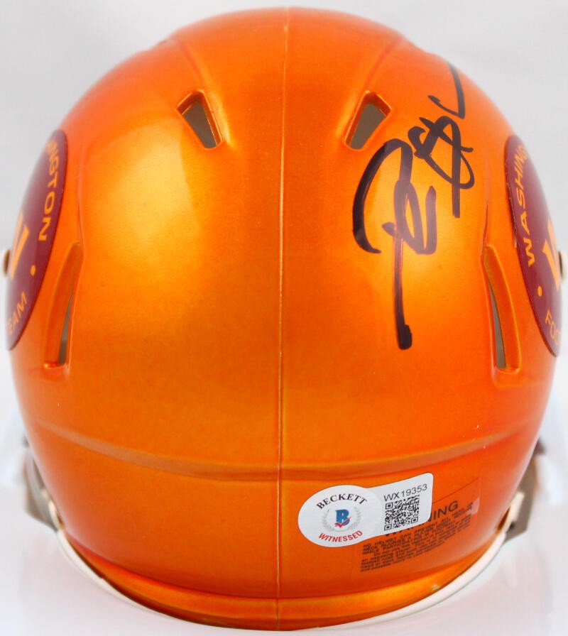 Deion Sanders Autographed Washington Flash Speed Mini Helmet