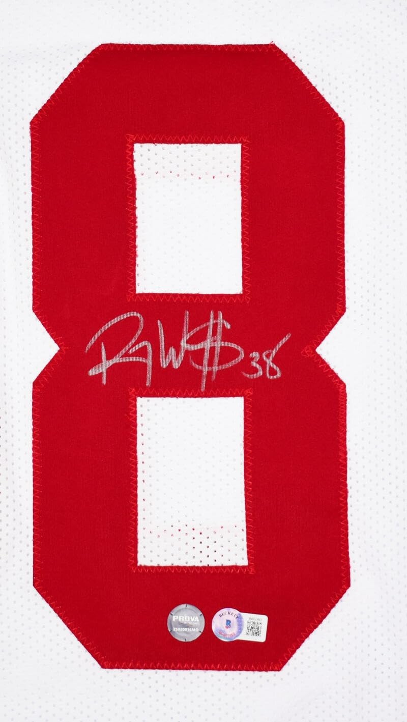 Roy Williams Signed White Custom College Style Football Jersey