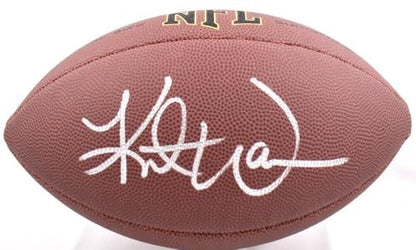 Kurt Warner Signed Wilson Super Grip Football - Silver Ink