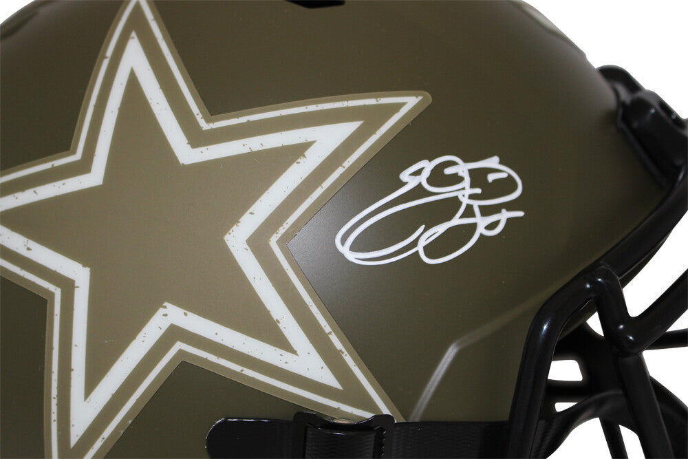 Emmitt Smith Dallas Cowboys Full Size Salute Speed Replica Helmet