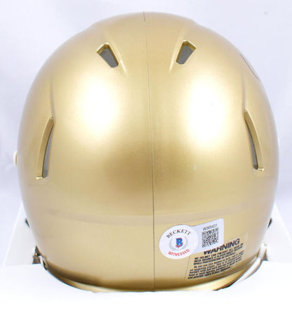Sean Astin Signed Notre Dame Mini Helmet - Rudy Inscribed