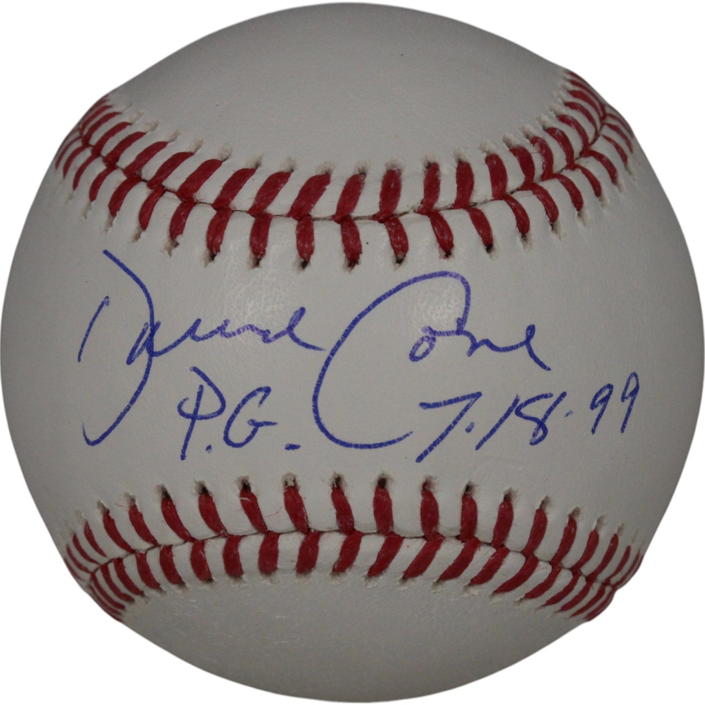 David Cone Autographed New York Yankees Official MLB Baseball (PG Inscribed)