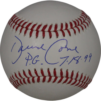 David Cone Autographed New York Yankees Official MLB Baseball (PG Inscribed)
