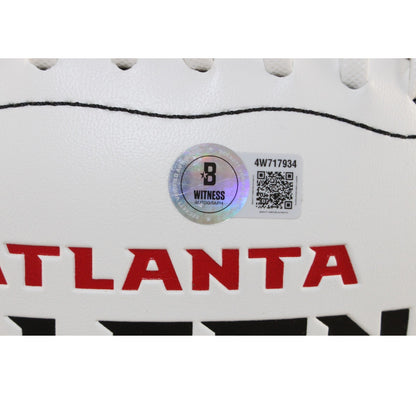 Julio Jones Autographed Atlanta Falcons Logo Football