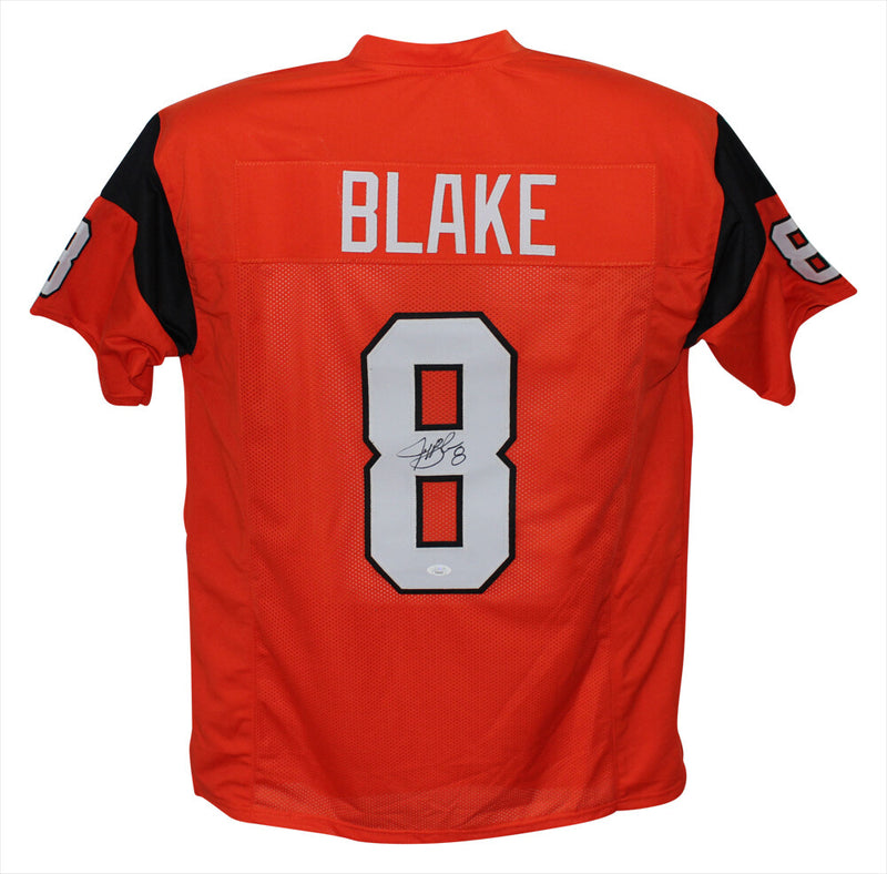 Jeff Blake Signed Cincinnati Bengals Style Custom Football Jersey